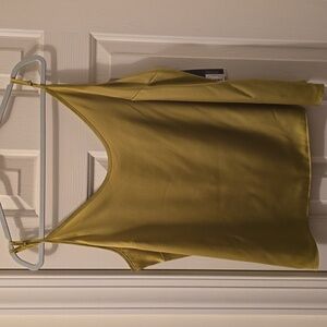 WORTHINGTON BRAND WOMAN'S PLUS SIZE "GOLDEN LIME" TANK CAMI SIZE XXL